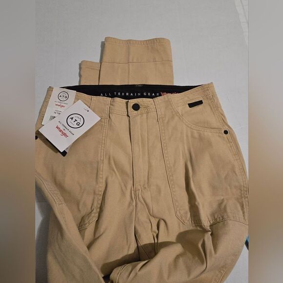 ATG x Wrangler Sierra Slim Pants Size 10 Tall In Tan - Picture 5 of 13